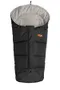 Sensillo, sac de dormit polar pentru carucior Combi 3-in-1, negru/gri