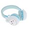 Smiki, Iepuras, casti wireless, supraauriculare, albastru
