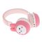Smiki, Iepuras, casti wireless, supraauriculare, roz