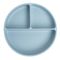 Smiki, Very Bunny, farfurie compartimentata din silicon, albastru