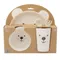 Smiki, Very Bunny, Ursulet, set de vase din plastic