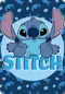 Stitch, patura din fleece, bleumarin, 100-140 cm