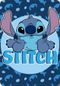 Stitch, patura polar, bleumarin, 100-140 cm