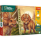 Trefl, Trefliks, Inspired By Dino World, Triceratops, puzzle, 100 piese