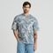 Tricou cu model camuflaj si croiala relaxed NOWEAR