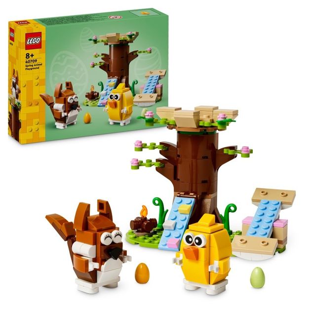 LEGO, Loc de joaca pentru animale primavara, 40709