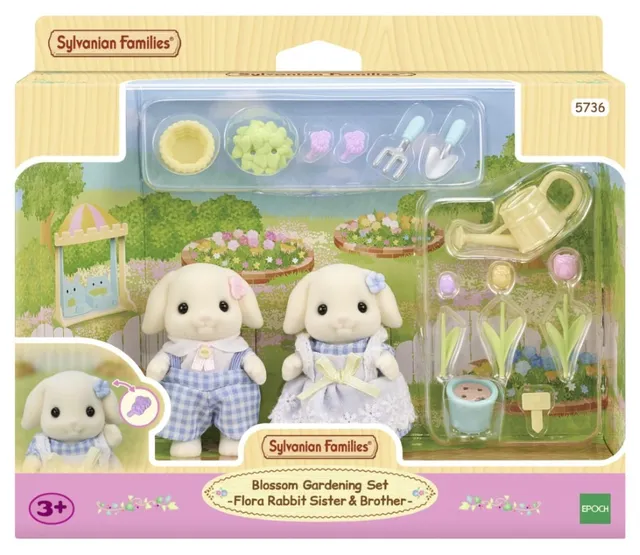Sylvanian Families, Set de flori cu figurine, 5736