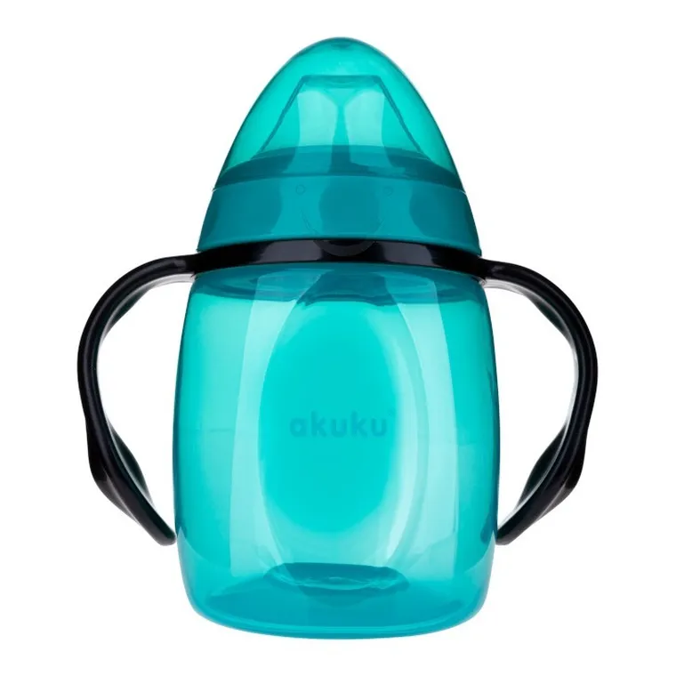 Akuku, cana cu tetita moale, albastru, 280 ml, A0366