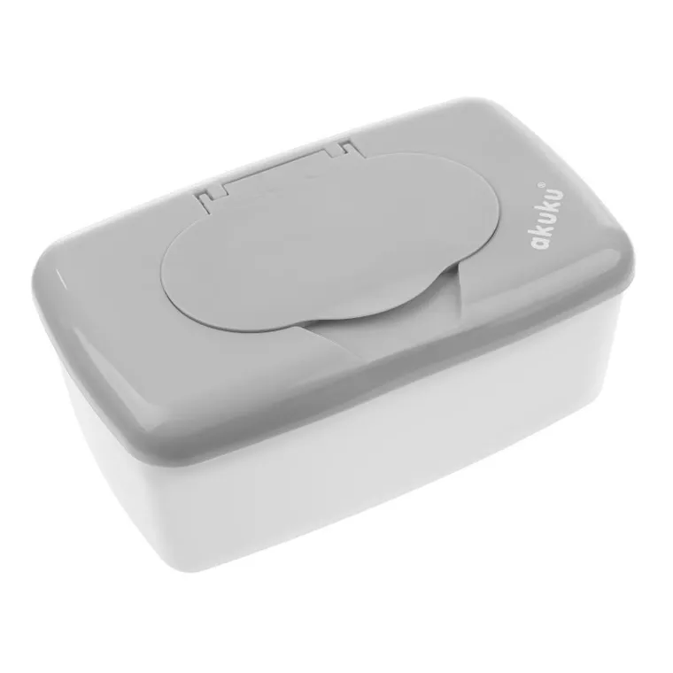 Akuku, cutie pentru servele umede, gri