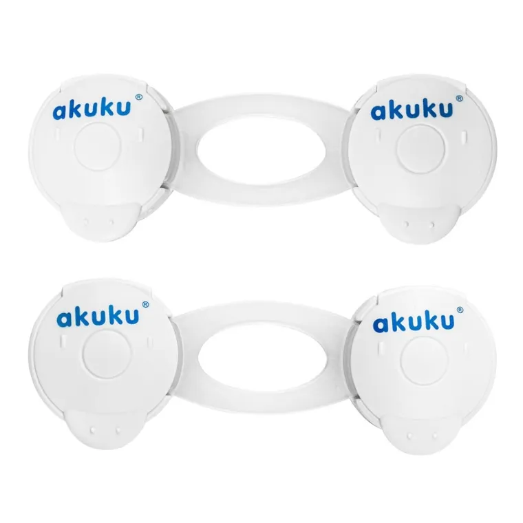 Akuku, dispozitive universale de securitate pentru dulapuri, 10 cm