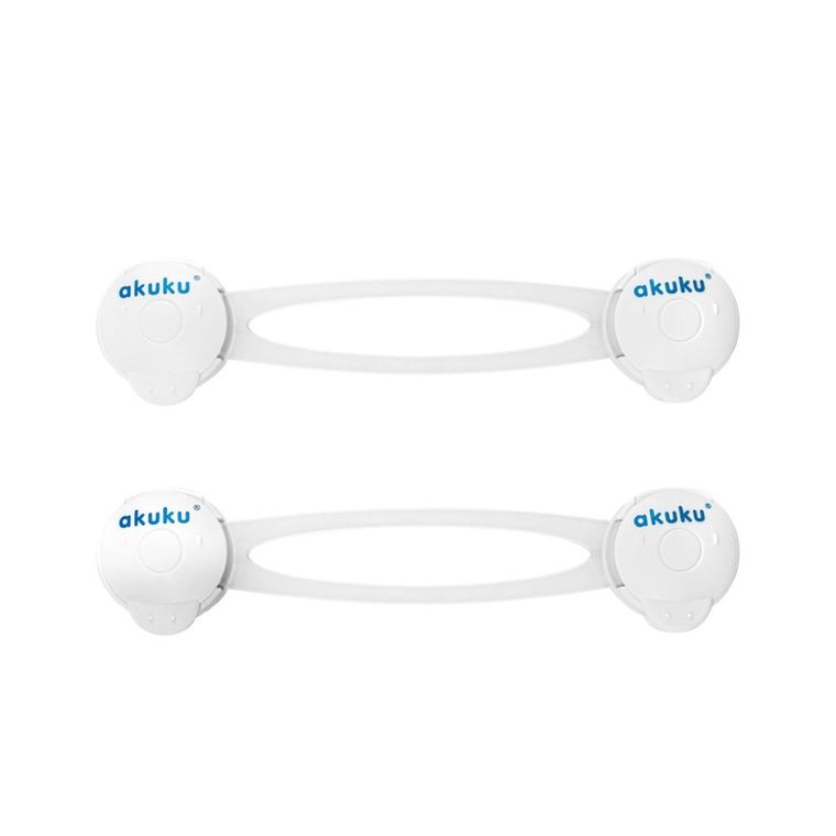 Akuku, dispozitive universale de securitate pentru dulapuri, 16 cm