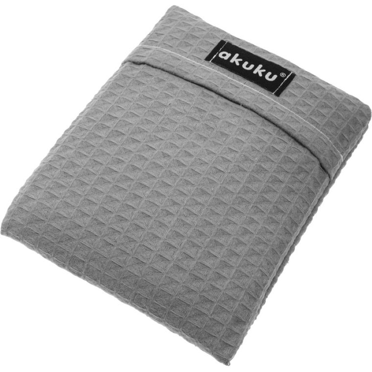 Akuku, perna termica cu samburi de visine, gri, 13-16 cm