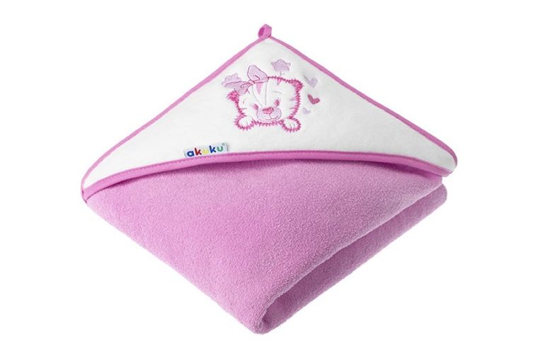 Akuku, Pisoi, prosop de baie, 100-100 cm, ecru