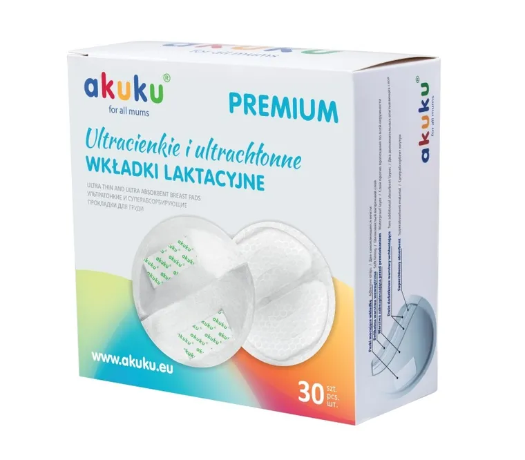 Akuku, tampoane pentru san, premium, 30 buc.