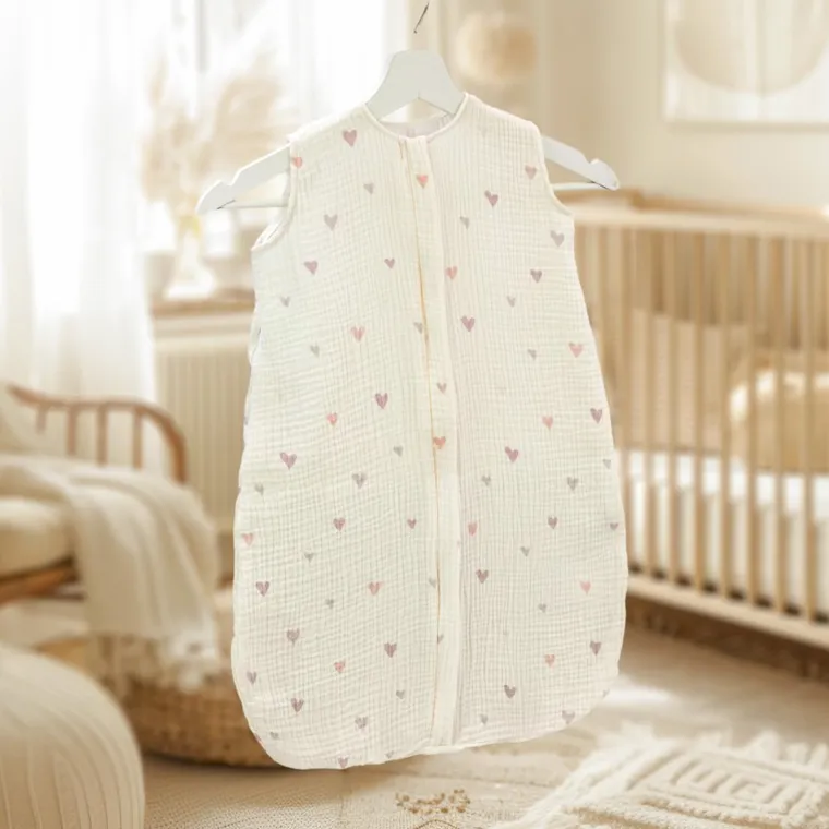 Albero Mio, Mini Hearts, sac de dormit, TOG 0.5, marime S