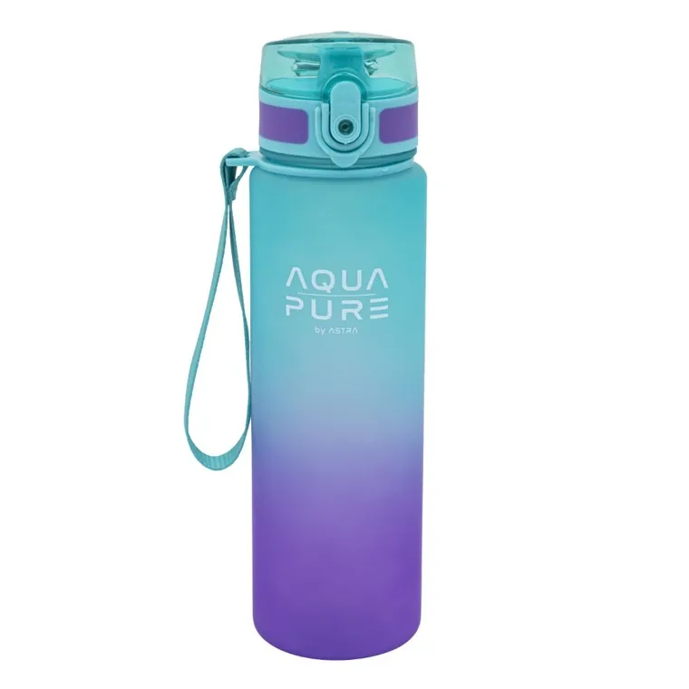 Aqua Pure, sticla de apa, mint/lavender, 600 ml