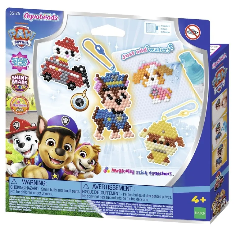 Aquabeads, Paw Patrol, set creativ, 600 piese, 35125