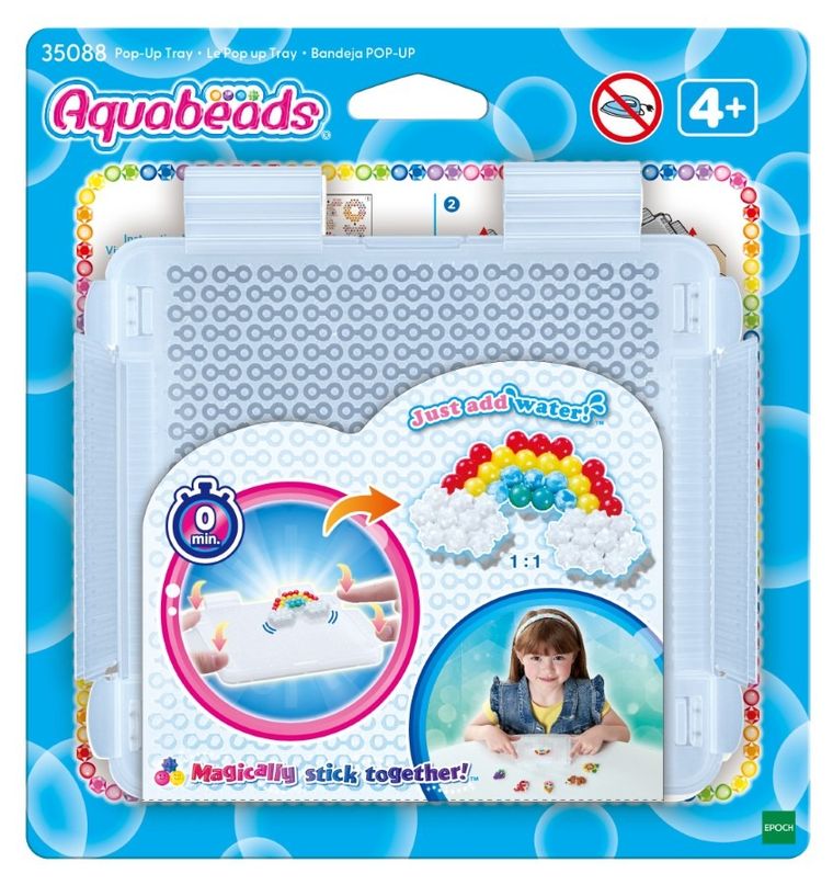 Aquabeads, Pop-Up, tavita pentru aranjarea margelelor de apa, 35088