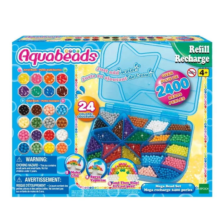 Aquabeads, Set mare de margele, set creativ, 31502