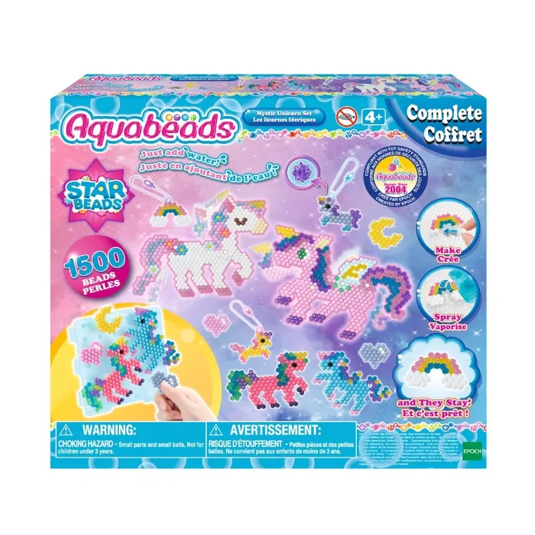 Aquabeads, Unicorn de poveste, set creativ, 31944