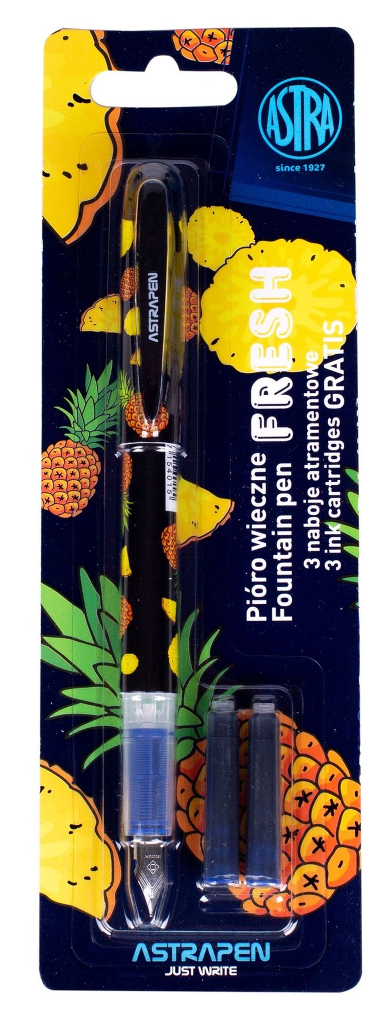 Astra, Fresh, stilou + 3 rezerve