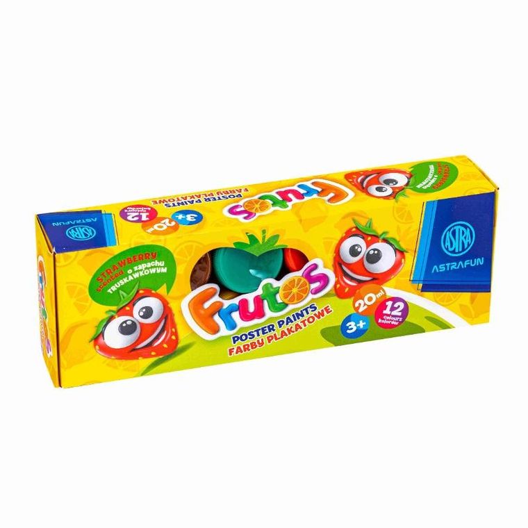 Astra, Frutos, guase parfumate, 12 culori, 20 ml