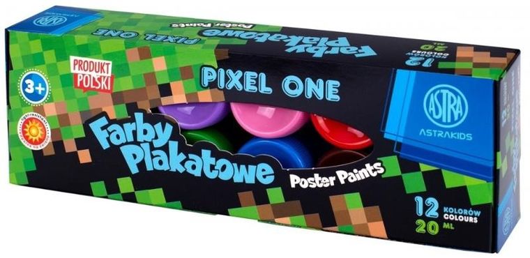 Astra, Pixel One, vopsele pentru afise, 12 culori