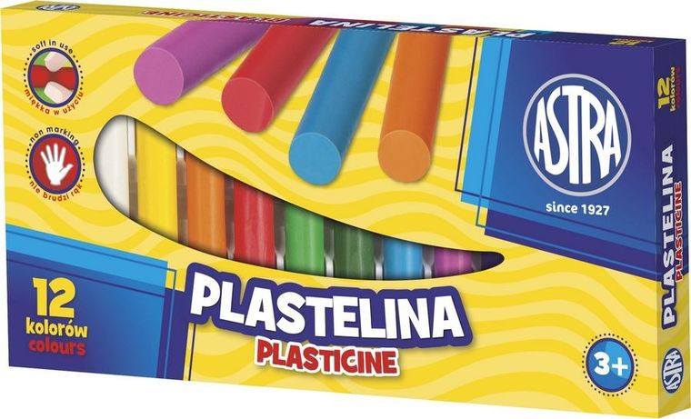 Astra, plastilina, 12 culori