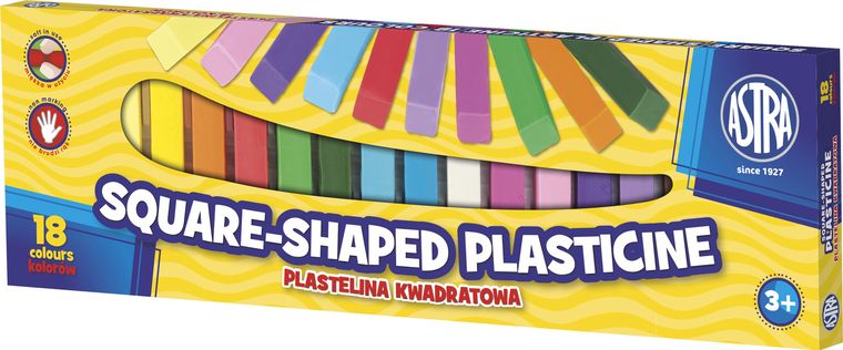 Astra, plastilina, 18 culori