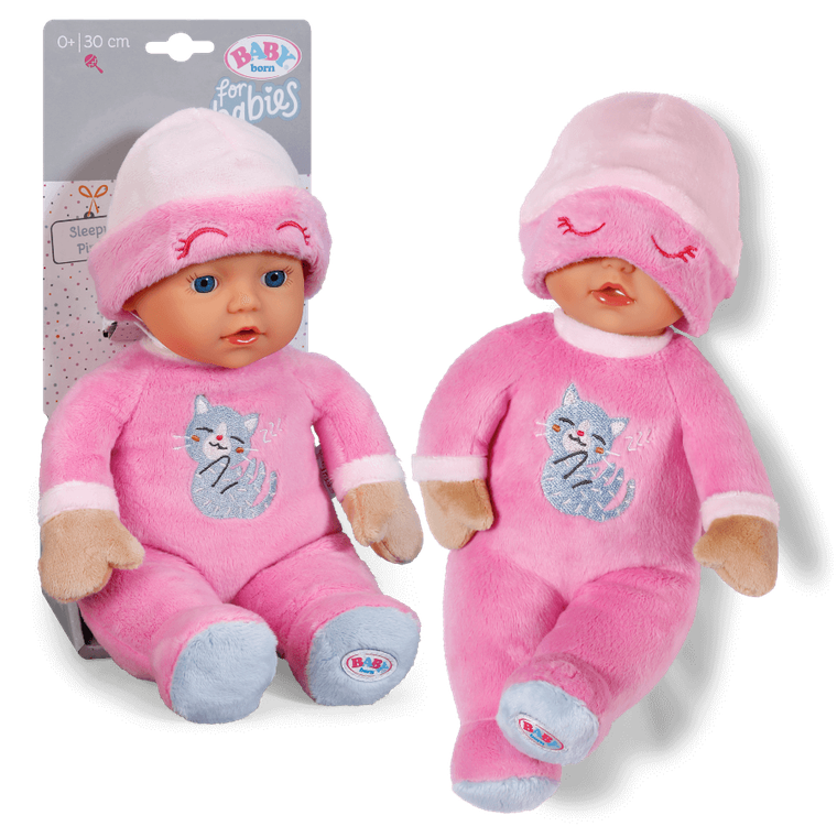 Baby Born, For Babies, Sleepy Pink, papusa, 30 cm