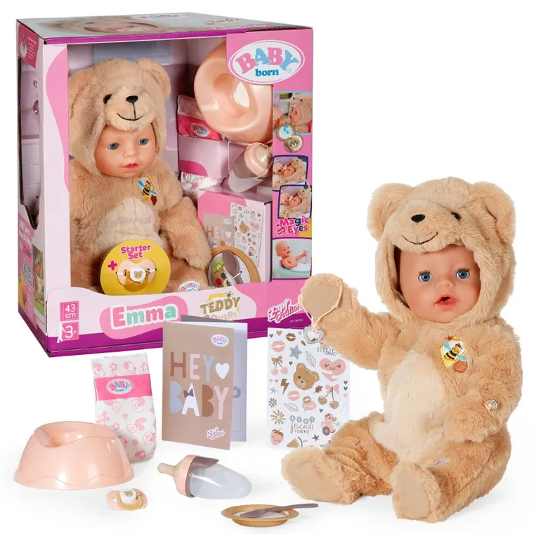 Baby Born, papusa Emma, 43 cm