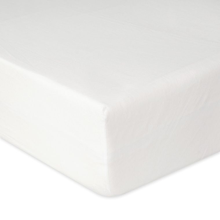 BabyMatex, cearceaf cu elastic din bumbac, 70-140 cm, alb