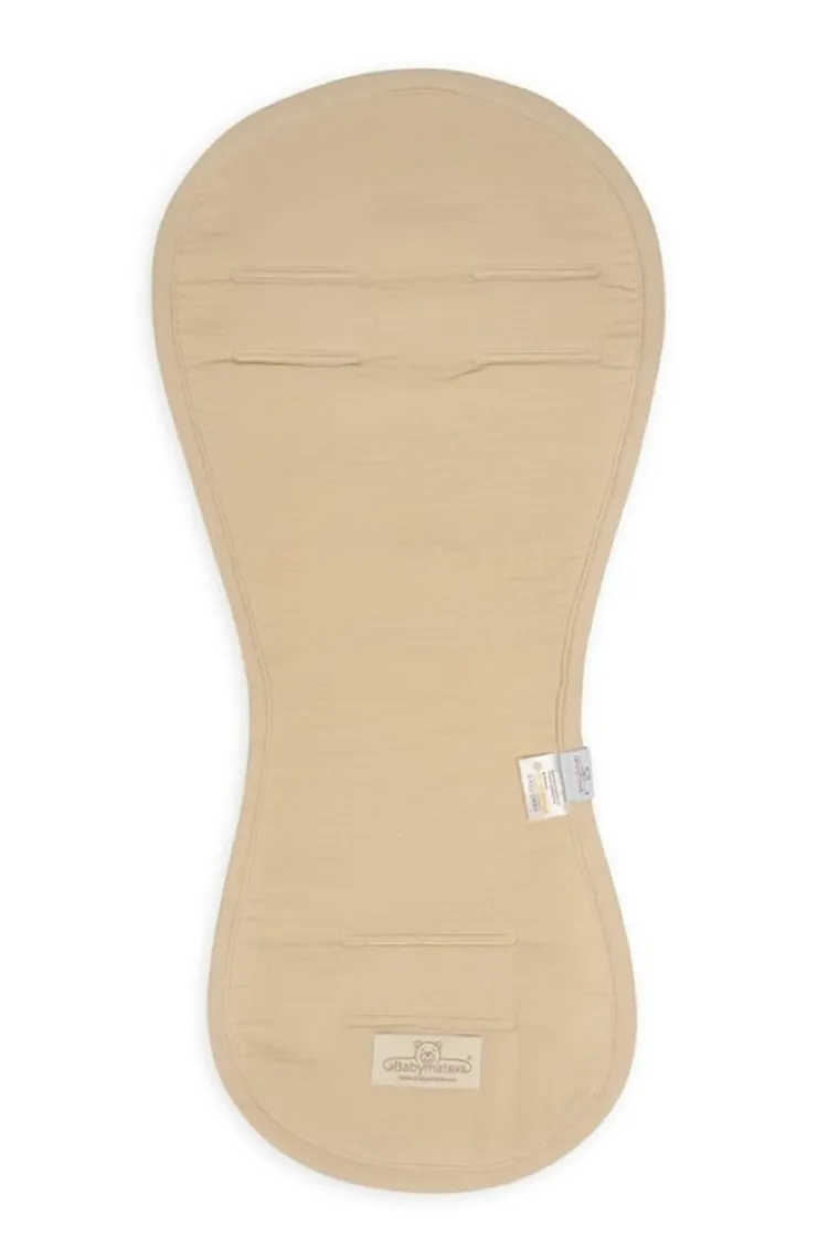 BabyMatex, Paddi, Muslin, insertie de reducere a presiunii pentru scaun auto, bej