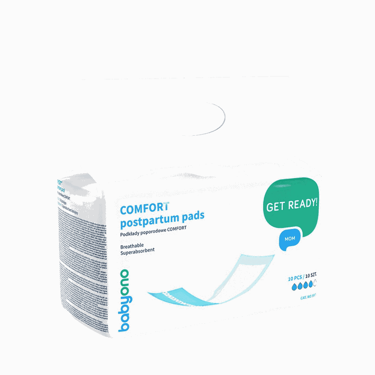 BabyOno, Comfort, tampoane absorbante postnatale, 10 buc.
