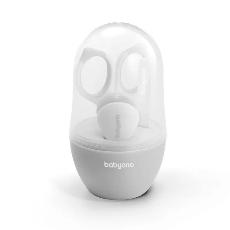 BabyOno, set manichiura pentru copii si bebelusi, gri