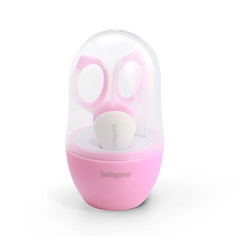 BabyOno, set manichiura pentru copii si bebelusi, roz