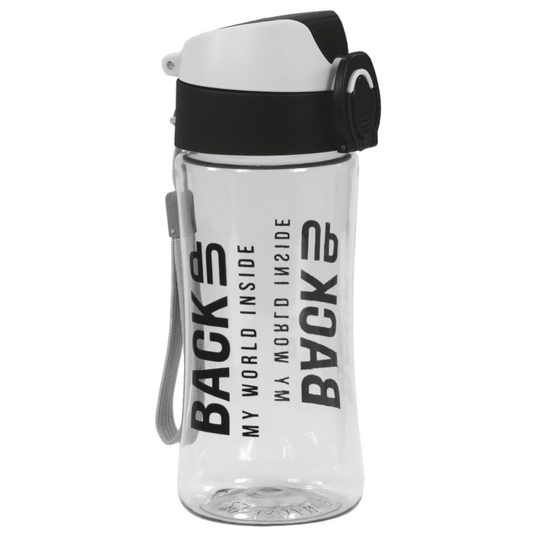 BackUp, sticla de apa, negru, 400 ml