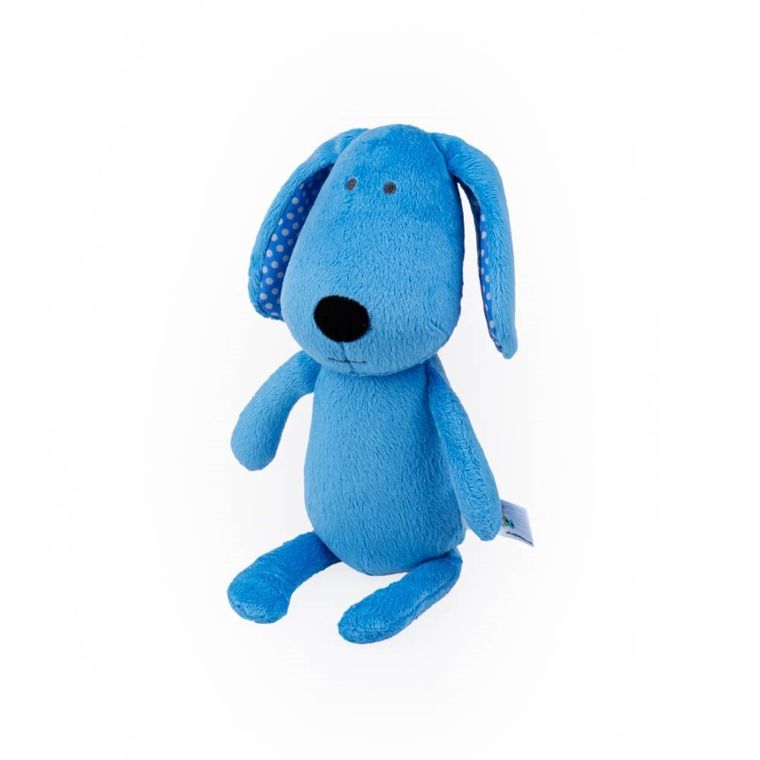 Balibazoo, Tulimy, jucarie de plus, catelus, albastru, 28 cm