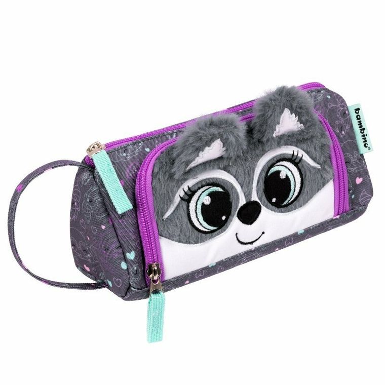 Bambino, penar etui triangular, Racoon