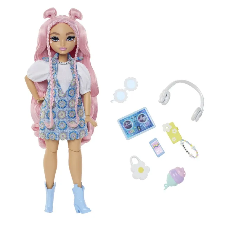 Barbie, Dream Besties, papusa Daisy Jean cu accesorii