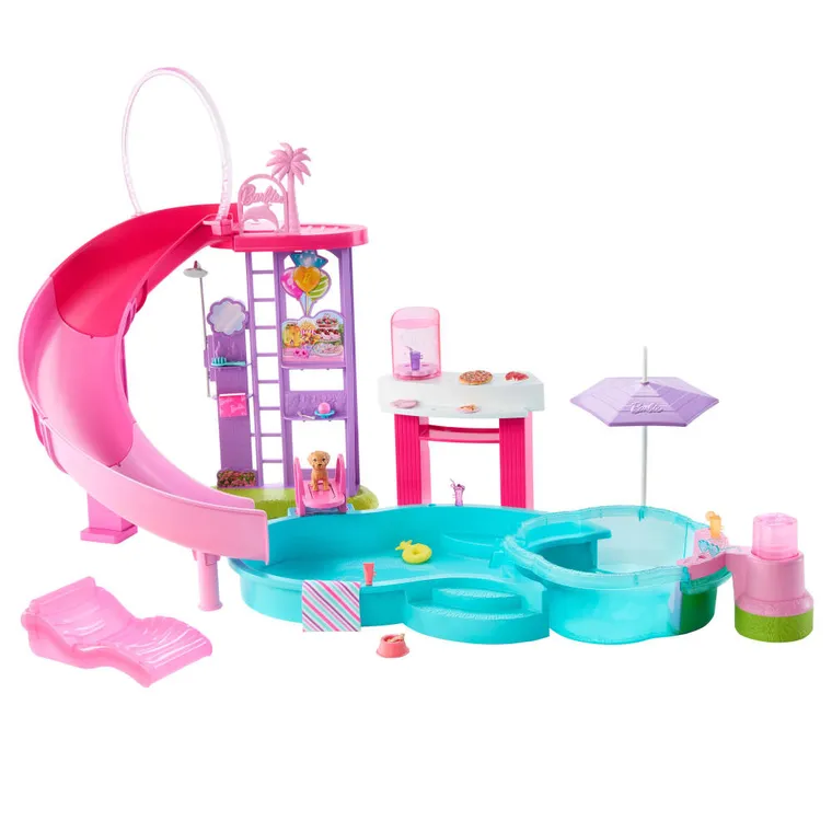 Barbie, Dream Pool, set de joaca fara papusi