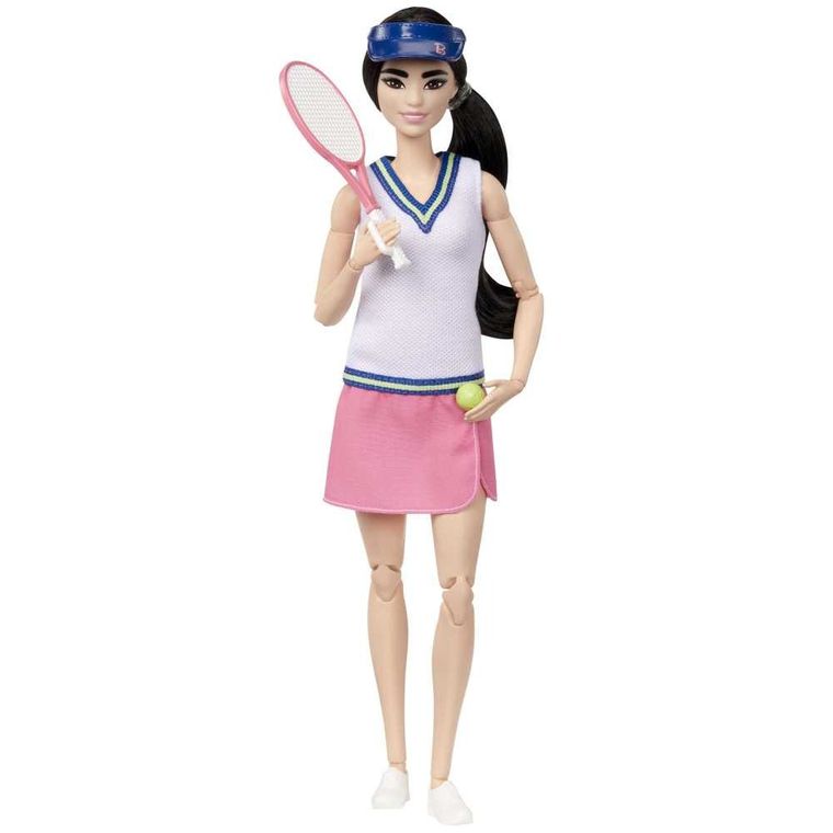 Barbie, Made to Move, Tenismena, papusa cu accesorii