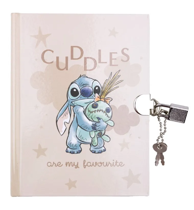 Beniamin, Lilo si Stitch, jurnal cu lacatel, deschis