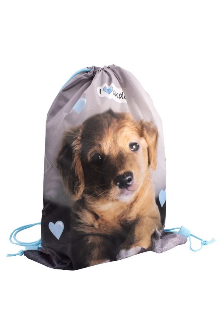 Beniamin, The Sweet Pets, rucsac cu snur, caine