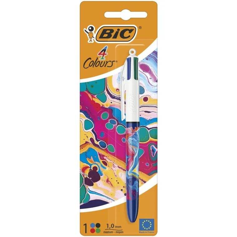 Bic, 4 Colours, Message Botanical, pix, 1 buc.