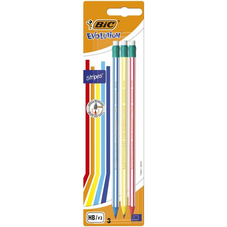 Bic, Evolution, creion HB cu radiera