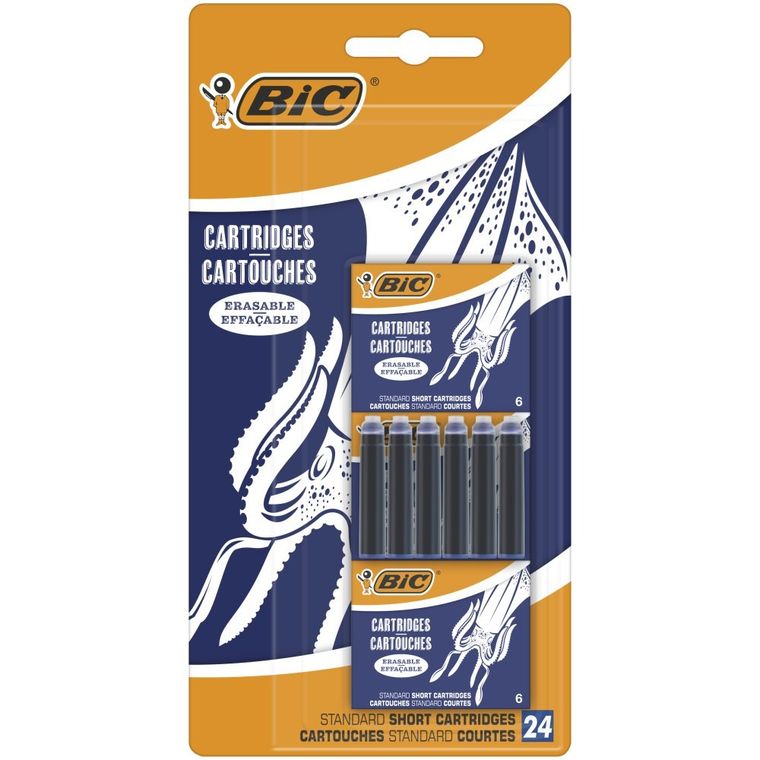 Bic, rezerva pentru stilou, albastru, 24 buc.