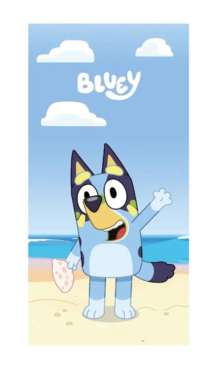 Bluey, prosop din microfibra, 70-140 cm
