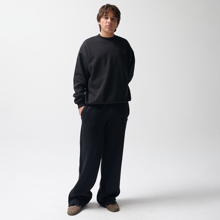 Bluza neagra oversize NOWEAR