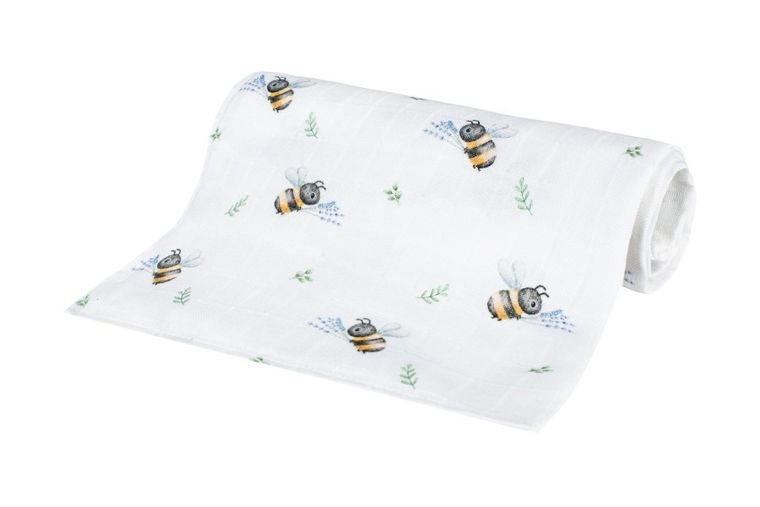 Bocioland, Albinute, scutec din bambus, 40-40 cm